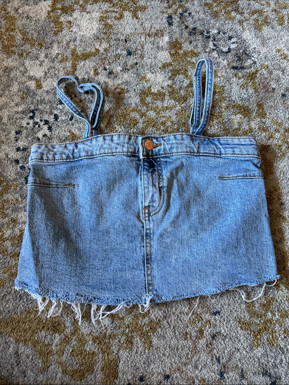 wild fable Cropped Denim Top